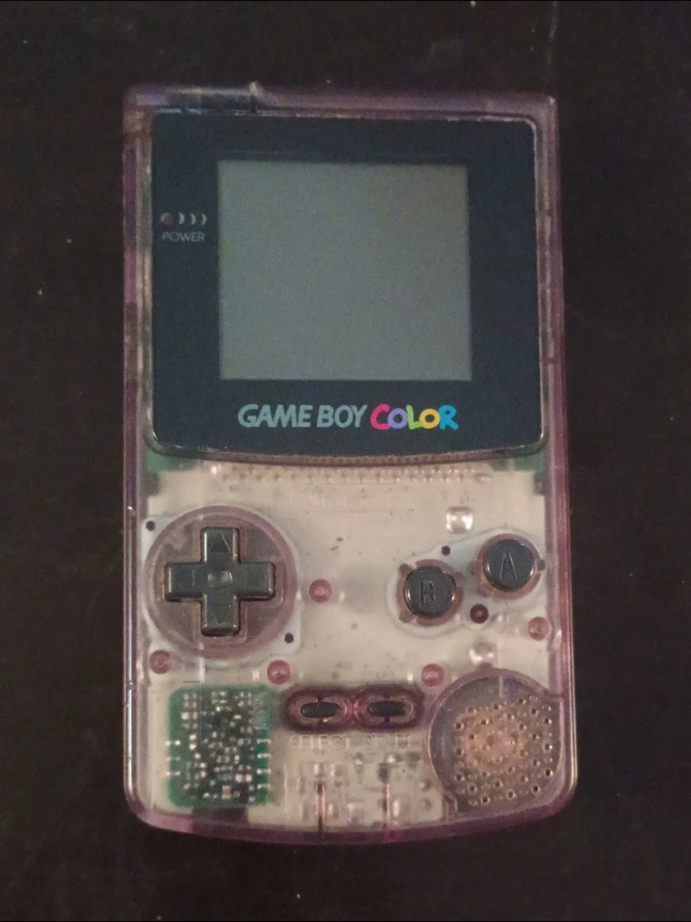 Nintendo Game Boy Color - Transparent Purple Shell